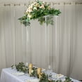 thumbnail image 6 of Efavormart 40" Tall Clear Acrylic Rectangular Flower Stand Wedding Centerpiece, Long Floral Frame Table Display Stand, 6 of 11