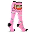 thumbnail image 2 of Love Is Valentine's Day Hearts and Love Women's Cotton Knee High Socks 2-Pair, 2 of 6