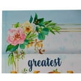 thumbnail image 3 of Greatest Mom Ever (Teal) 12.5"x18" Double Sided Polyester Sleeve Garden Flag, 3 of 4