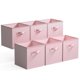 thumbnail image 1 of Contenedores de almacenamiento GRANNY SAYS Cube de 28 cm, color rosa, paquete de 6, 1 of 8