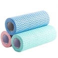 thumbnail image 1 of Reusable Cleaning Cloths, Washable Dishcloths Reusable Kitchen Rags, Dishcloth, Wipe Furniture Wipe Glass, Biodegradable for Kitchen(Pack 3), 1 of 8