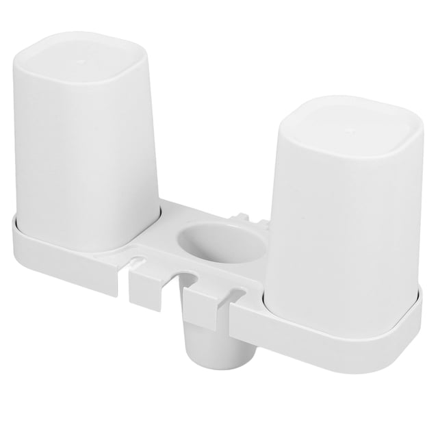 OHOIOLLA Portacepillos De De Plástico Con Ventosa Para Organización En Pared