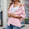 thumbnail image 4 of Karight Long Sleeve Shirts for Women Fall Fashion 2025 Dressy Casual Blouses, 4 of 8