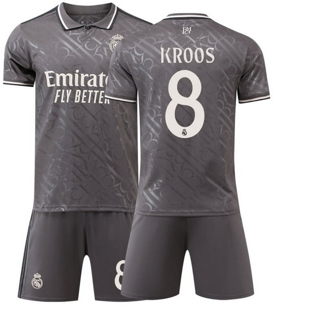 2025 Men's Boy's Soccer Uniform RONALDO 7# KROOS 8# RODRYGO 11# Football Jersey