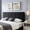 Black, variant on Fabric Material - Adjustable Height Function - Bed Assembly / Customize Bed Headboard Height