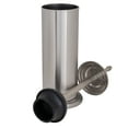 thumbnail image 5 of Bath Bliss Bathroom Toilet Plunger 18.5" H x 4.9" L in Stainless Steel, 5 of 6