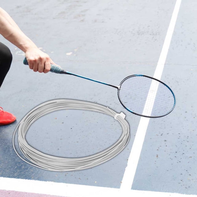 Racket Badminton String, High Flexibility Multifilament Material Durable Reliable Bright Color 10 Meters Badminton Racket String For DIY For Repair For Sport
