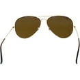thumbnail image 3 of Ray-Ban, RB3025, Large Metal Aviator Sunglasses 58 mm, G-15 Lenses, 3 of 3