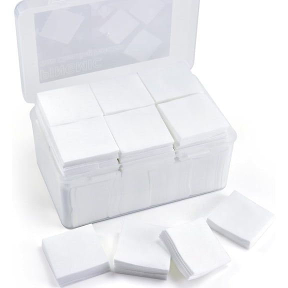 PINGMIC Gun Cleaning Patches, 2'' Highly Absorb Cotton Patches, 1400 Count