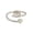 Silver-222, variant on PAURO Angel Number Rings for Women Heart Open Lucky Stainless Steel Adjustable Amulet Numerology Simple Spiritual Gift Personalized Jewelry Gold Plated 555