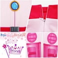 thumbnail image 4 of KAWELL 2026 Princess Peach Super Brothers Costume, New Models Princess Peach Cosplay Bodysuit for Halloween, 4 of 5