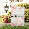 thumbnail image 3 of Spring Summer Multicolored Flower Leaves Garden Flag 12.5x18 Inch Double Side for Outdoor Courtyard Garden Decor Flowers Welcome Holiday Flag for Outside Decoration, 3 of 4