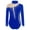 Royal Blue, variant on Haitryli Kids Girls Mesh Ballet Dance Leotard Long Sleeve Figure Skating Bodysuit Acrobatics Costume Dancewear Hot Pink 8