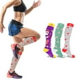thumbnail image 6 of Extreme Fit Knee High Women's Compression Socks -Medical Designs, 3 Pack, 6 of 6