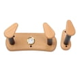 thumbnail image 3 of Soporte de suspensión para montaje en pared de guitarra Soporte de pared Gancho de guitarra para instrumentos de cuerda Bajo Guitarras acústicas y con higrómetro CUTICAT Soporte de guitarras, 3 of 8