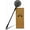 7" diameter perforated with 28" handle, variant on Perforated Pizza Peel - 12"x15" Anodized Aluminum Steel 32" Handle 47" Overall Length Ideal Turning For Baking Bread