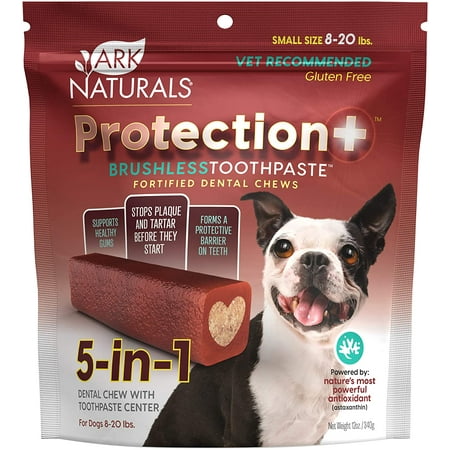 UPC: 0632634450007 | Ark Naturals Protection+ Brushless Toothpaste Dental Chews for Small Breeds
