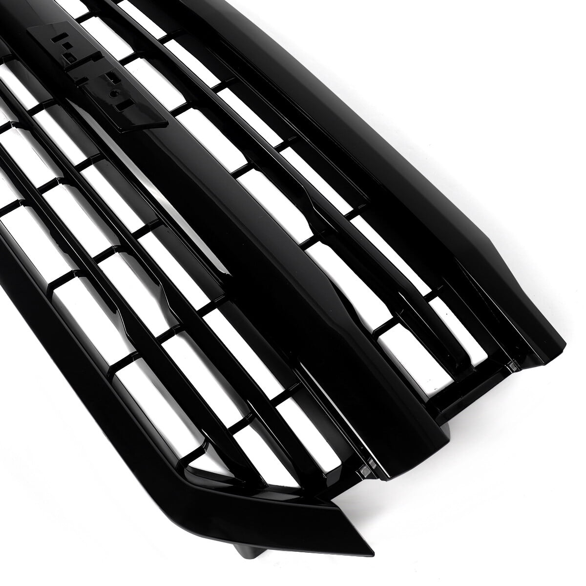 For 2016-2018 Chevrolet Silverado 1500 High Country Style Front Upper Grille Grill Gloss Black