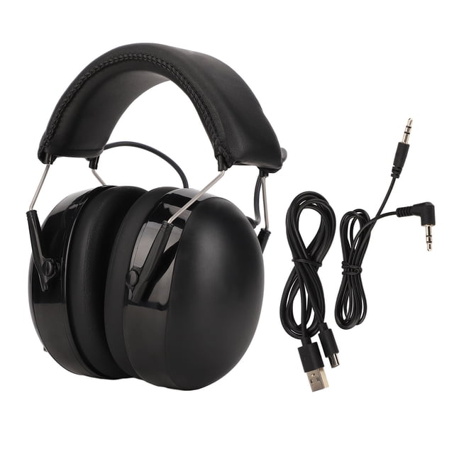 Hearing Protection Headphone Bluetooth 5.0 Noise Canceling Multi Functional Electronic Headset Earmuffs for Mowing