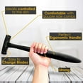 thumbnail image 2 of Airkoul Back Razor Long Handle Body Shaving Tool Wet &Dry W/Blade, 2 of 8