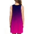 thumbnail image 4 of Vestido de tirantes de camisola con estampado de manga corta con estilo de verano para mujer OAVQHLG3B Store lin121212, 4 of 5