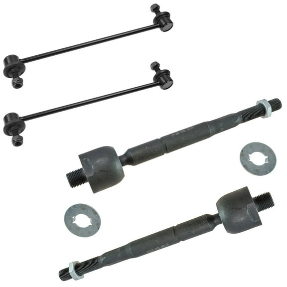 TRQ Front Sway Bar End Links Inner Tie Rods Kit Set of 4 for 05-10 Honda Odyssey PSA59731