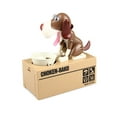 thumbnail image 1 of WREESH Automated Dog Steal Coin Bank Bank Money Saving Box Gift Cute, 1 of 1