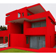 thumbnail image 3 of Pintura Vinílica Alvamex Alvacolor Rojo Básico 19L Interior y Exterior 4 Años, 3 of 4