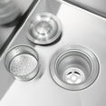 thumbnail image 6 of Autrinix Double Basin Utility Sink, Stainless Steel Laundry Tub with Washboard Basin, Anti-Condensation Coating, Perfect for Laundry & Cleaning Tasks, 6 of 11
