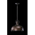 thumbnail image 3 of 804-17-14 Quorum Lighting Hinge - 1 Light Pendant in Transitional style - 16.5 inches wide by 15 inches high-Chrome Finish, 3 of 4