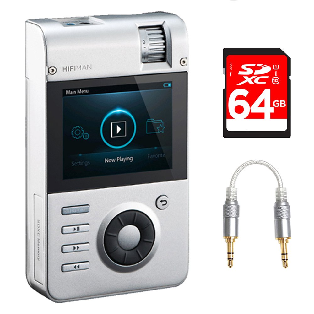 HIFIMAN HighFidelity Portable MP3 Player with Gold Minibox Amp Card