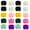 20 Pcs Random Color, variant on Grofry 10 Pcs Cable Organizer Clip Earphone Charging Date Power Cord Management Storage Buckle Portable Travel Home Desk Wire Holder Keeper