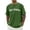 v#73Green338, variant on Men'S Tee Letter Printing Pattern Relaxed Fit Short Sleeve Crew Neck Soft Fabric Knit For Workout Vintage Tee,Wine,L