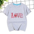 thumbnail image 4 of Godom Short Sleeve Shirt for Girls Cotton Tees Kids Tshirts Clothes Summer Tops T-Shirt, 4 of 5