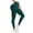#01Dark Green, variant on Anti Cellulite Compression 3D Leggings Women Butt Lifting Tummy Control with Resistance Bands Gym Yoga Pants Orange XL