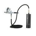 thumbnail image 4 of Portable Airbrush Kit 30PSI Compressor with Type Spray Gun for Art Model Body Paint Artist Makeup Nail Tattoos Cake Tool ,Unique Blowing, 4 of 5