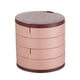 thumbnail image 5 of Joyero giratorio de gran capacidad, caja de almacenamiento multicapa para collares, pendientes, anillos y joyas, 5 of 5