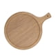 thumbnail image 2 of Bandeja De Madera Para Servir Pizza, Bandeja Para Pizza Textura Natural Multipropósito Elegante Pulido Fino Agarre Cómodo Redondo Para El Hogar Para Bar ANGGREK Wood Pizza Serving Tray, 2 of 8
