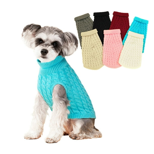 Suéter Con Capucha Para Perros Y Gatos – Chaleco De Lana Para Mascotas Pequeñas, Tallas XS A XL