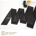 thumbnail image 4 of Women Dress Sash Bridal Belt Wedding Party Bridal Satin Waist Belts for Party Special Occasion 3.7'' Wide, 4 of 7