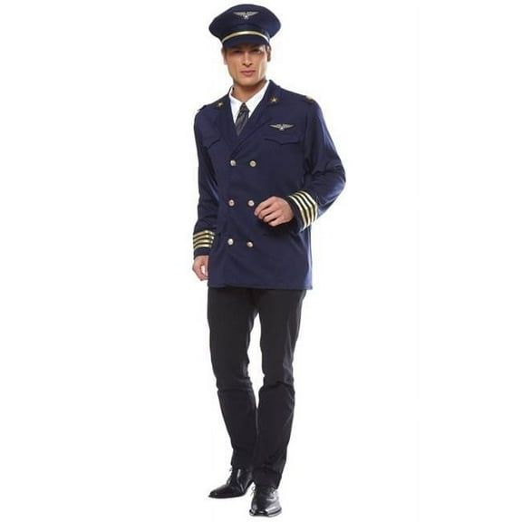 Pilot Jacket Costume - Standard