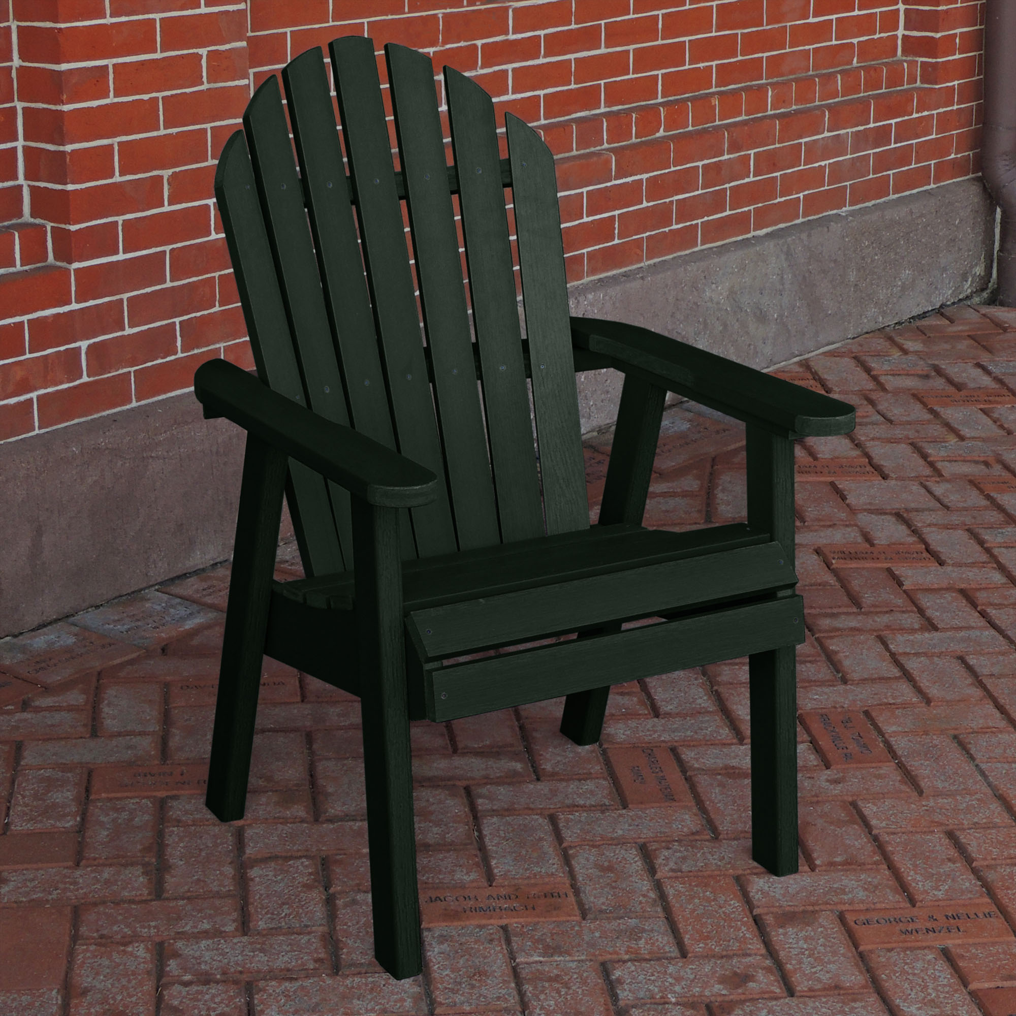 The Sequoia Professional Commercial Grade Muskoka Adirondack Deck Dining Chair - image 2 of 5