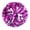 Rose Red mixed silver, variant on 2 PCS 12-inch Metal Pull Ball, Children's Team Holding a Small Team Pommel Ball, Suitable for Boys and Girls School Sports Games, Team Spirit Cheering