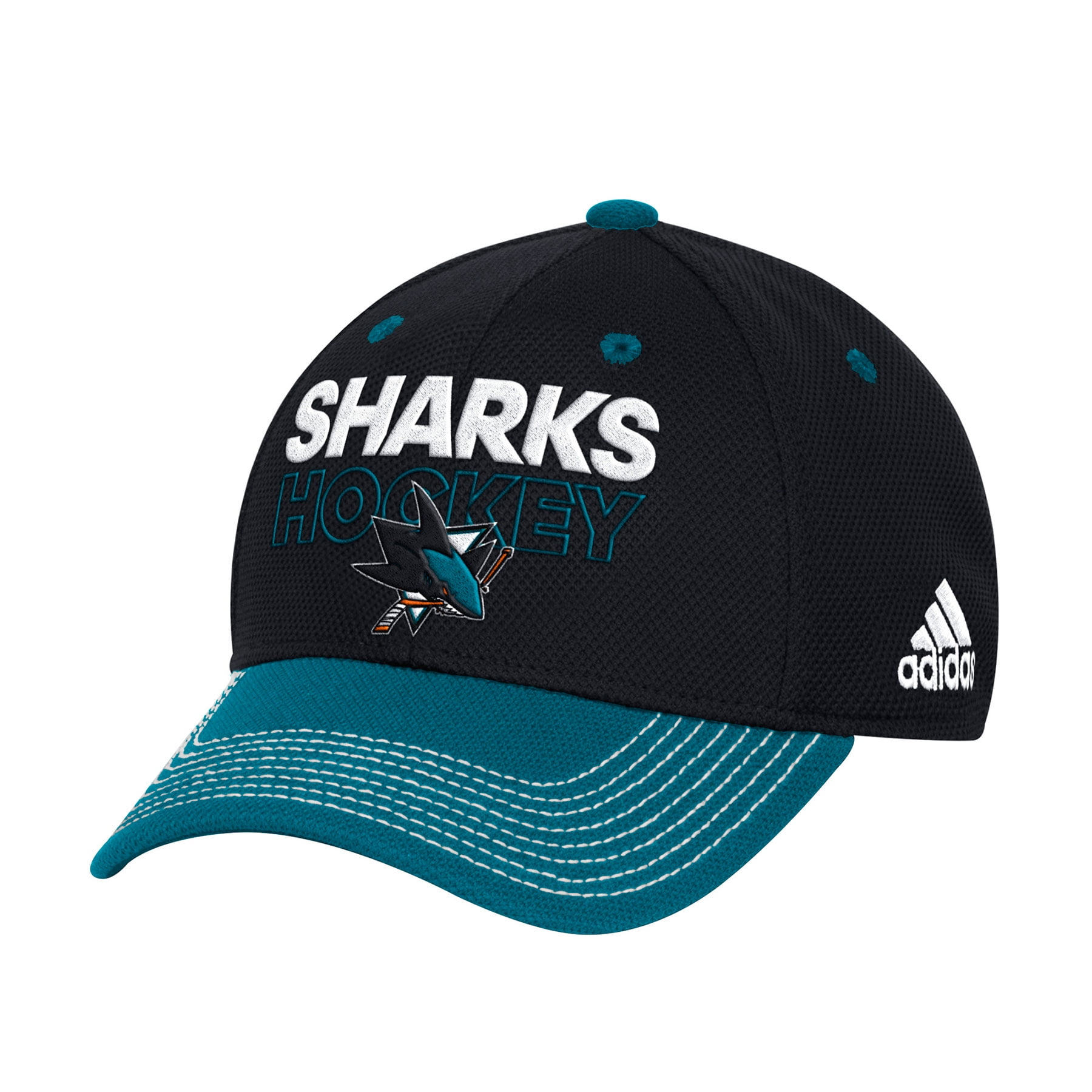san jose sharks adidas hat