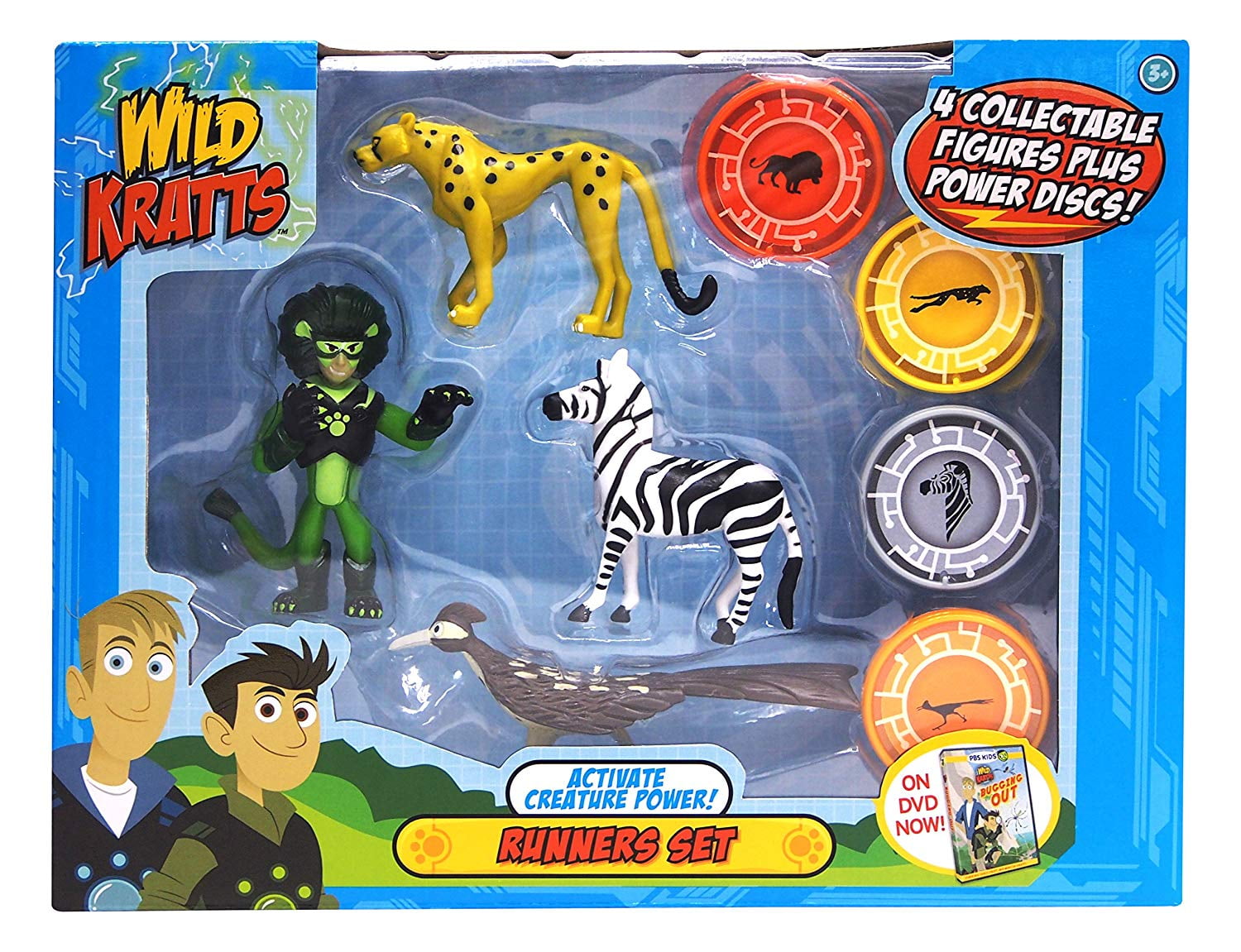 Action Toy Figures Playsets Vehicles Toys Games Martin Kratt Wild Kratts Toys Creature Power Disc Holder Set With Discs Playsets Viventodvere Sk