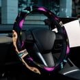 thumbnail image 6 of Cross 14.5 Inch Printing PVC Leather Car Wheel Cover Auto Accessories Steering Wheel Cover Steering Wheel Covers Car Wheel Covers, 6 of 6