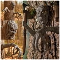 thumbnail image 4 of HOZADOIE Bark Face Home Decor Halloween Horror Tree Face Hand Decor Set Statuesm Halloween Tree Bark Faces Decor Outdoor Tree Bark Ghost Face Decoration Yard Art, 4 of 9