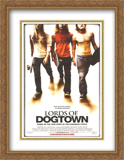 Lords Of Dogtown 28x36 Double Matted Large Gold Ornate Framed Movie Poster Art Print Walmart Com Walmart Com