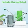 thumbnail image 4 of JilgTeok Watering Can for Indoor Outdoor Plants, Plastic Plant Watering with Removable Nozzle, Small Watering Cans for House Plant Garden Flower, Long Spout Water Can for Watering Plants(1000ml), 4 of 7
