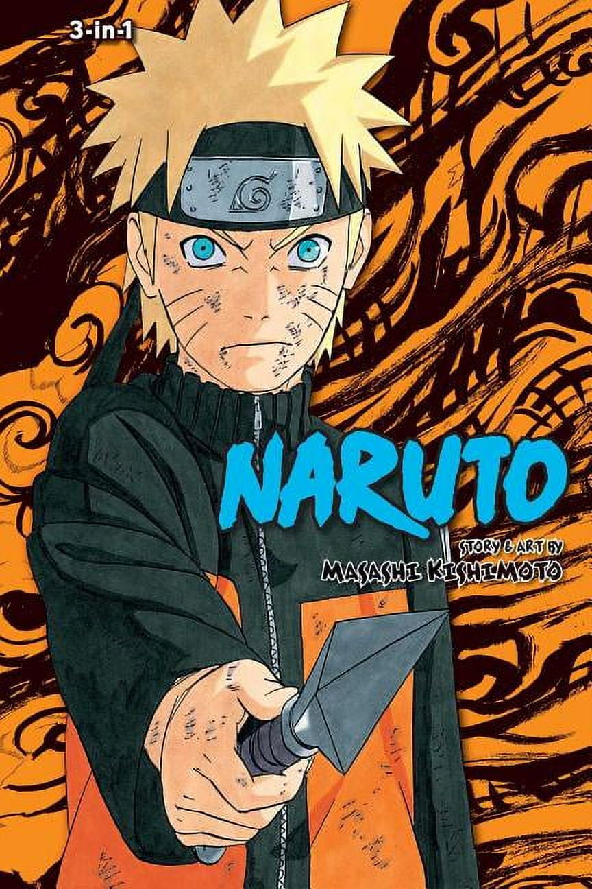 Naruto Graphic Novels Box Set 3: Volumes 49-72 with Premium